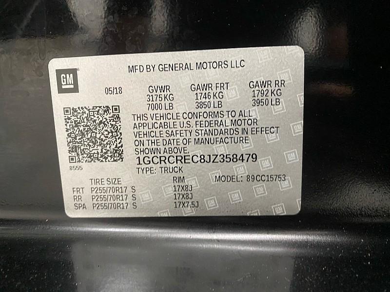 used 2018 Chevrolet Silverado 1500 car, priced at $17,491