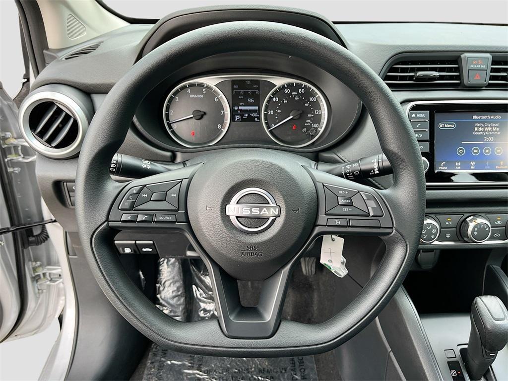 new 2025 Nissan Versa car, priced at $20,037