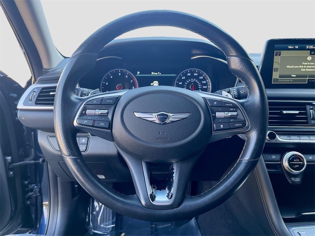 used 2020 Genesis G70 car, priced at $19,953