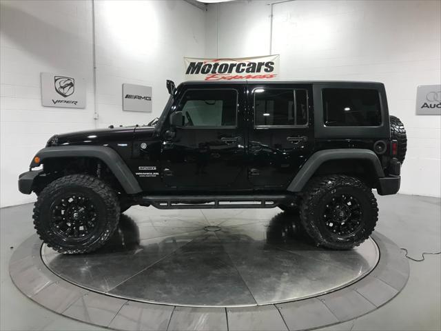 used 2016 Jeep Wrangler Unlimited car, priced at $21,491