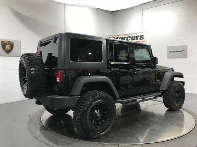 used 2016 Jeep Wrangler Unlimited car, priced at $21,491