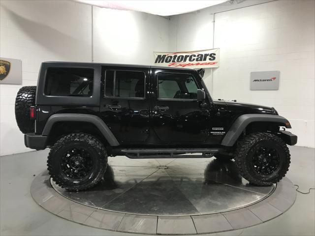 used 2016 Jeep Wrangler Unlimited car, priced at $21,491