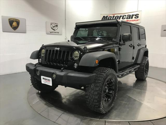 used 2016 Jeep Wrangler Unlimited car, priced at $21,491