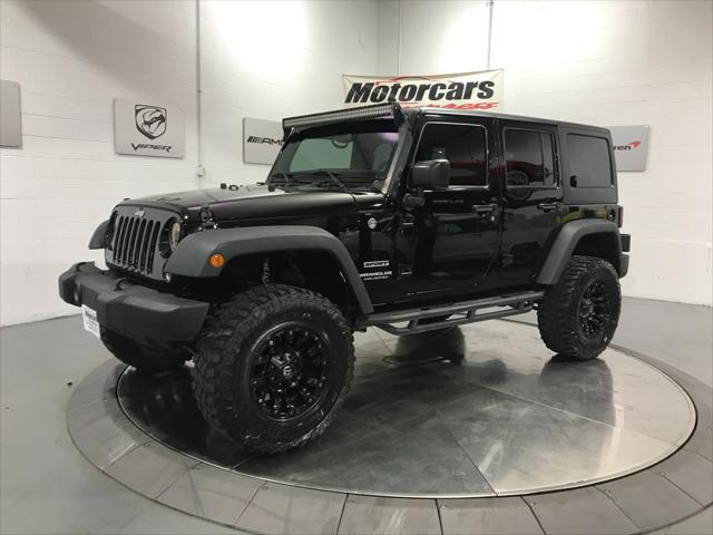 used 2016 Jeep Wrangler Unlimited car, priced at $21,491