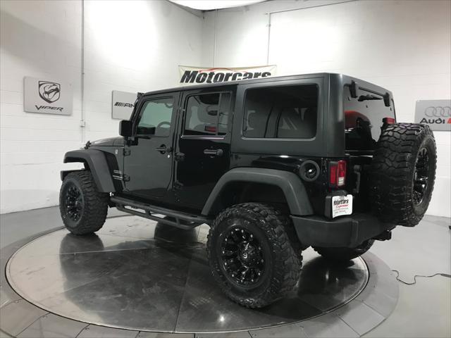 used 2016 Jeep Wrangler Unlimited car, priced at $21,491