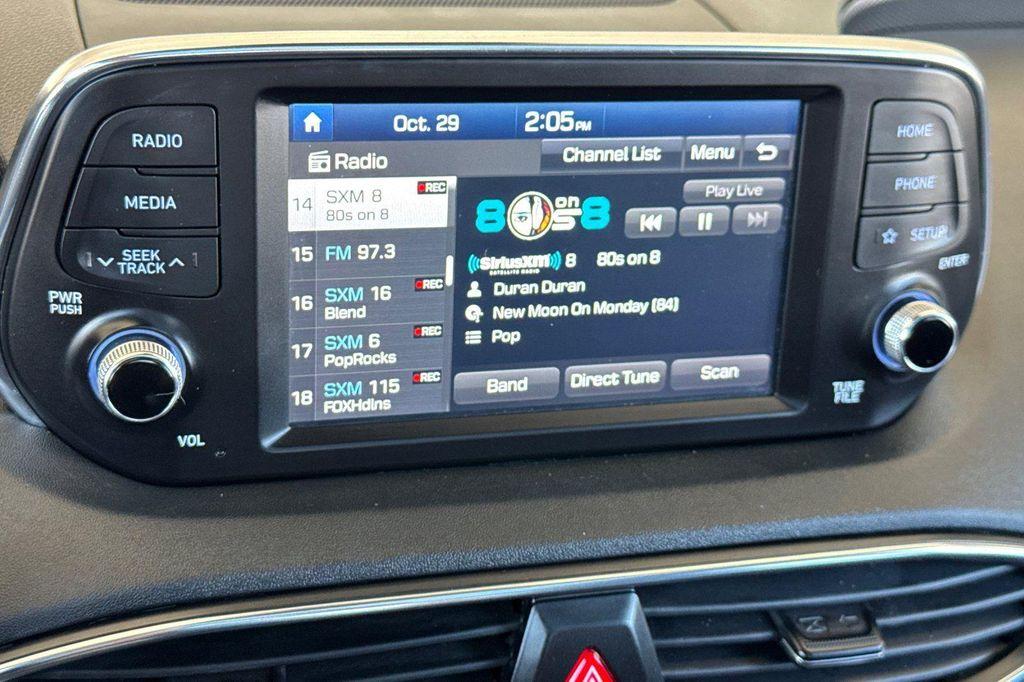 used 2019 Hyundai Santa Fe car, priced at $17,996