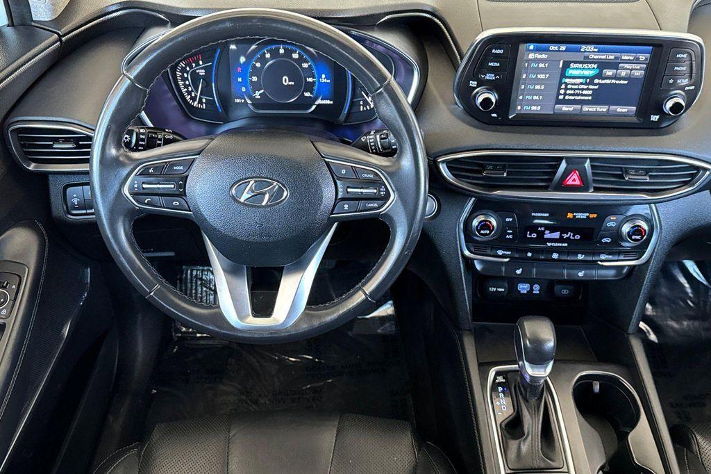 used 2019 Hyundai Santa Fe car, priced at $17,996