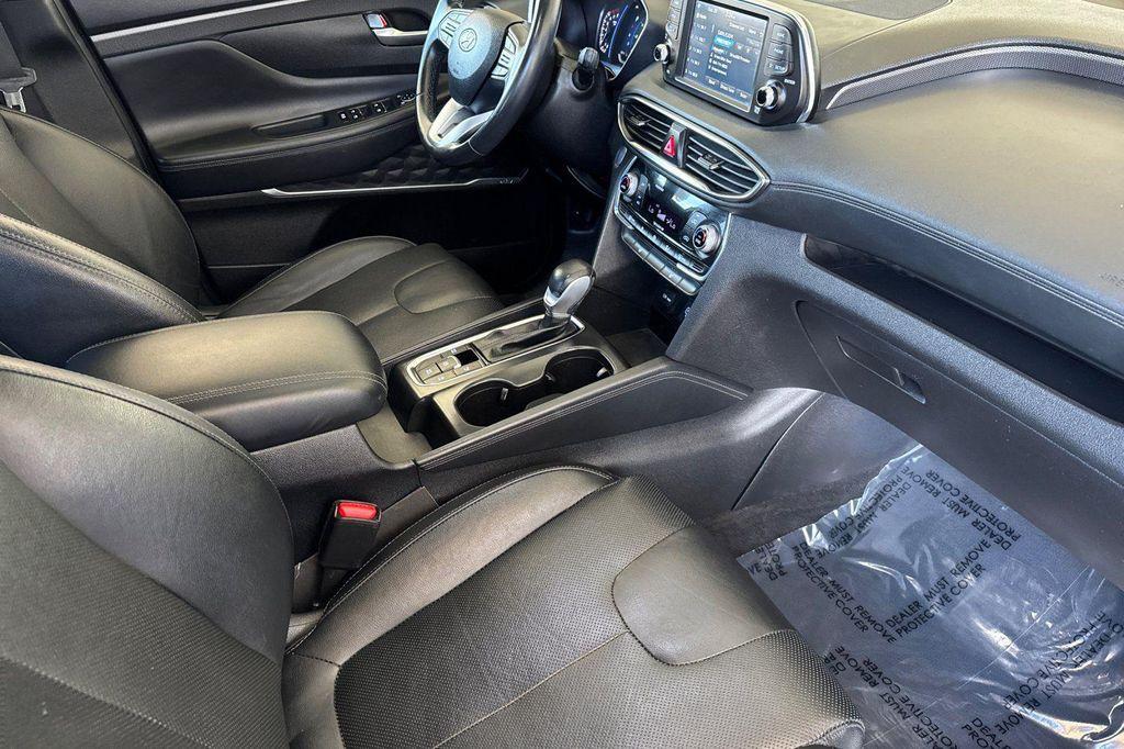 used 2019 Hyundai Santa Fe car, priced at $17,996