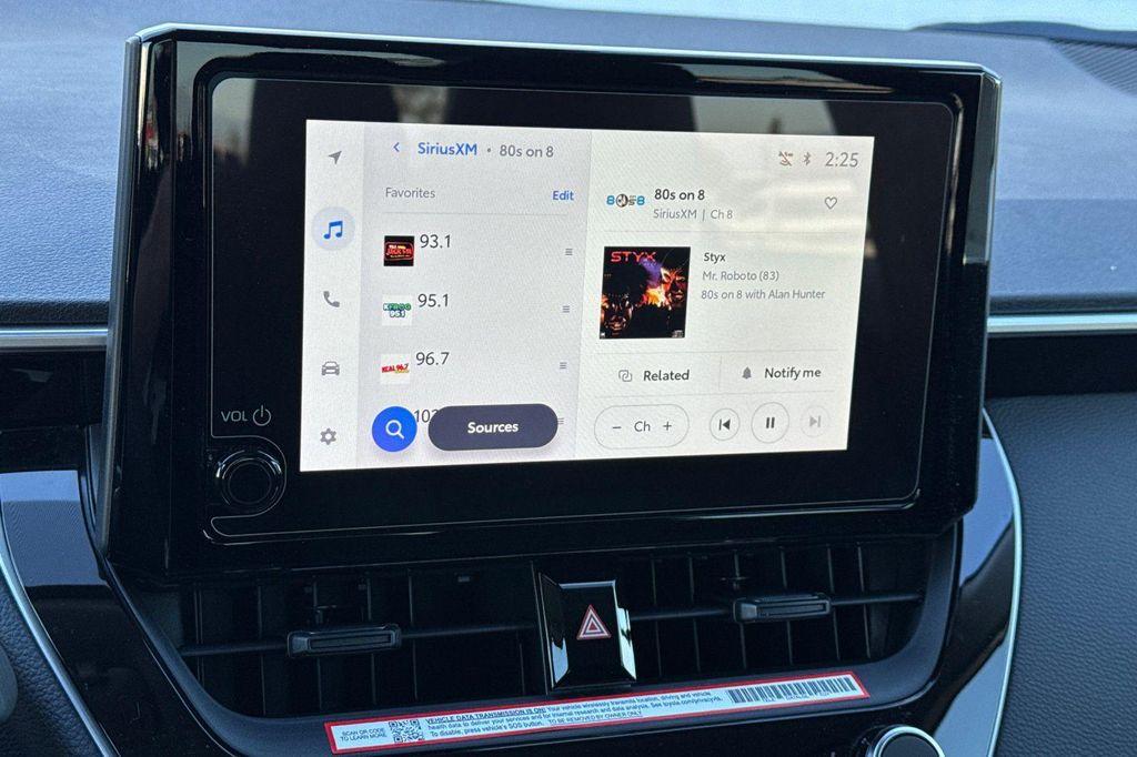 new 2026 Toyota Corolla Hybrid car, priced at $24,652