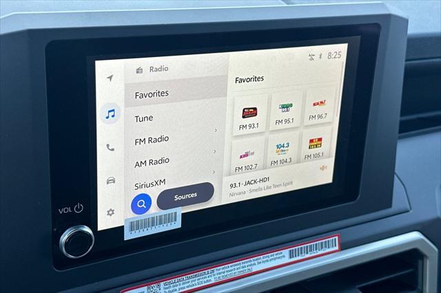 new 2025 Toyota Tacoma car, priced at $33,909