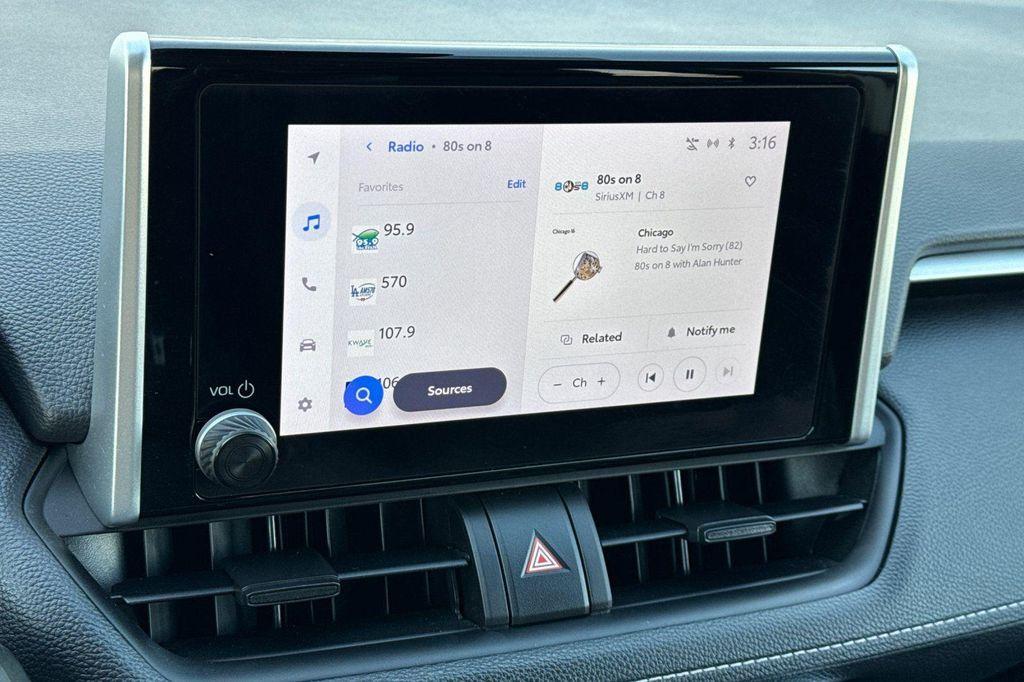 used 2023 Toyota RAV4 car, priced at $24,990