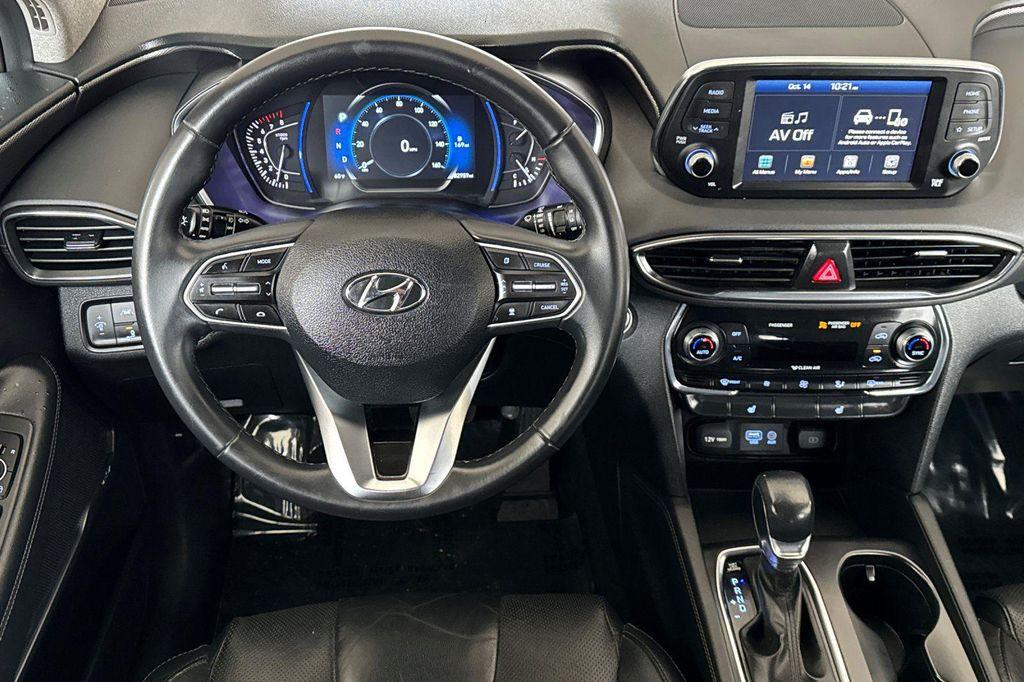 used 2019 Hyundai Santa Fe car, priced at $17,998