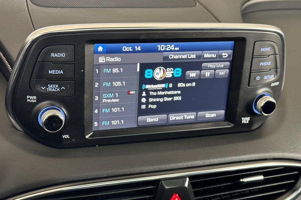 used 2019 Hyundai Santa Fe car, priced at $17,998