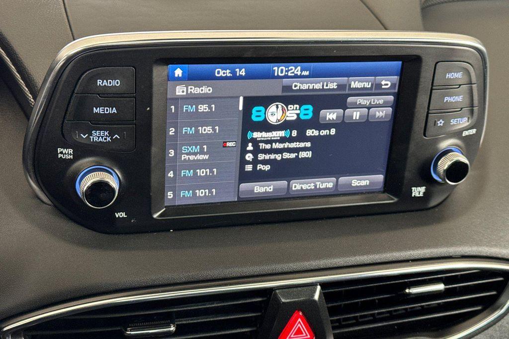 used 2019 Hyundai Santa Fe car, priced at $17,998