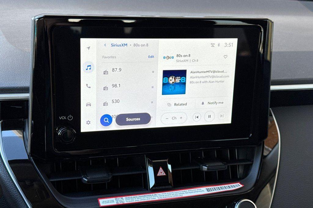 new 2026 Toyota Corolla Hybrid car, priced at $26,079