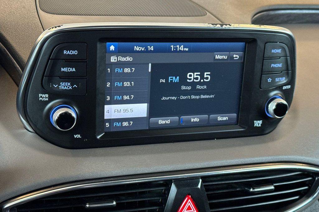 used 2019 Hyundai Santa Fe car, priced at $12,887