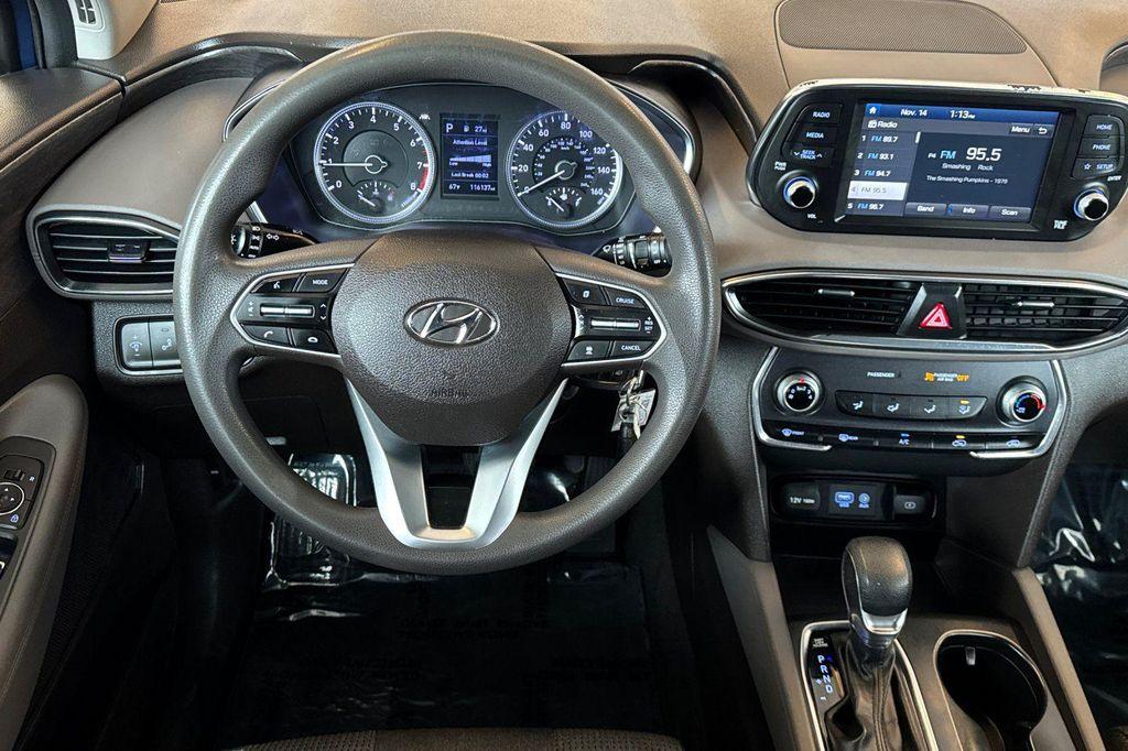 used 2019 Hyundai Santa Fe car, priced at $12,887