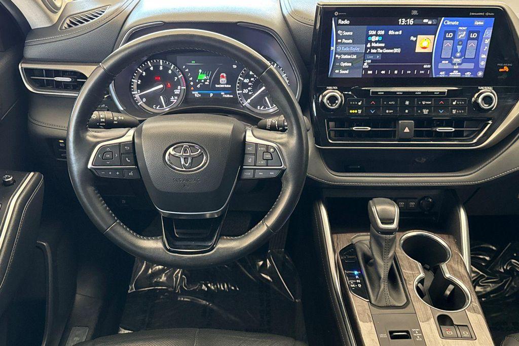 used 2021 Toyota Highlander car, priced at $29,224