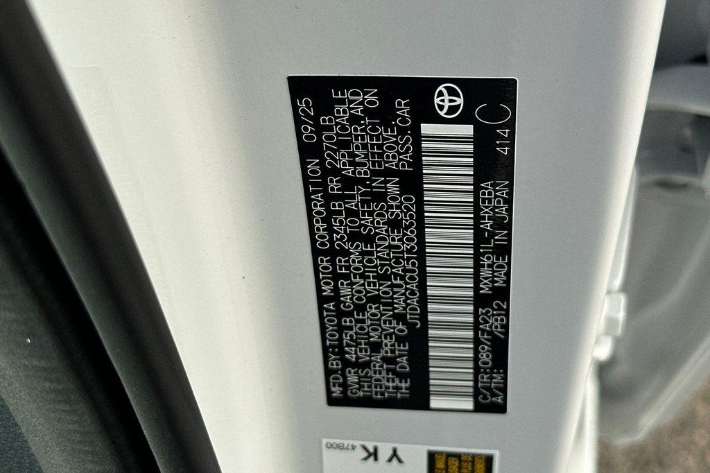 new 2026 Toyota Prius Plug-In Hybrid car, priced at $35,799
