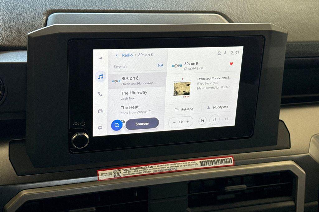 new 2025 Toyota Tacoma car, priced at $39,484