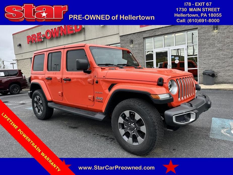 used 2018 Jeep Wrangler Unlimited car, priced at $34,993