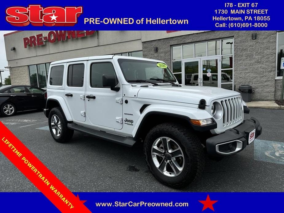 used 2020 Jeep Wrangler Unlimited car, priced at $35,198