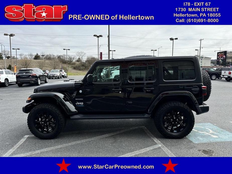 used 2022 Jeep Wrangler Unlimited 4xe car, priced at $42,490