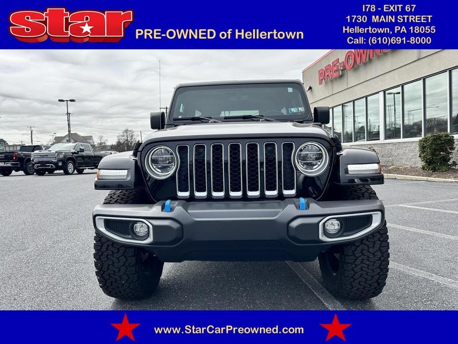 used 2022 Jeep Wrangler Unlimited 4xe car, priced at $42,877