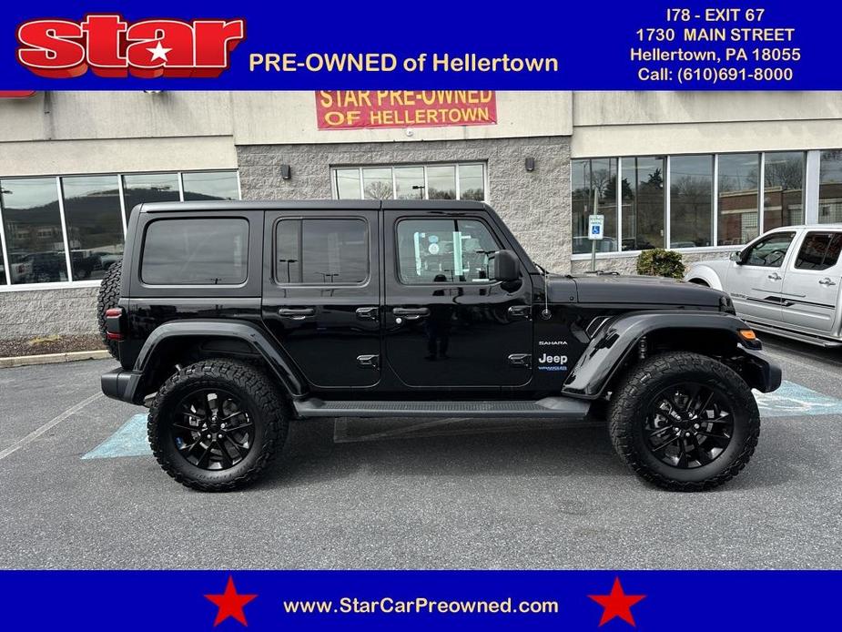 used 2022 Jeep Wrangler Unlimited 4xe car, priced at $43,394