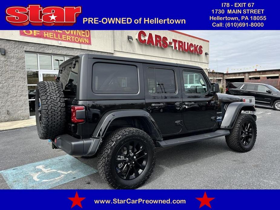 used 2022 Jeep Wrangler Unlimited 4xe car, priced at $42,490