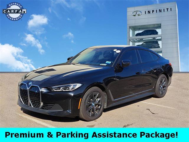 used 2022 BMW i4 Gran Coupe car, priced at $33,999