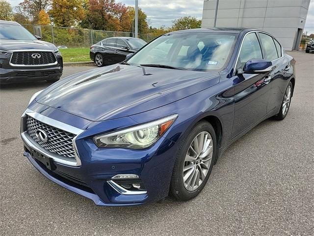 used 2022 INFINITI Q50 car, priced at $25,900