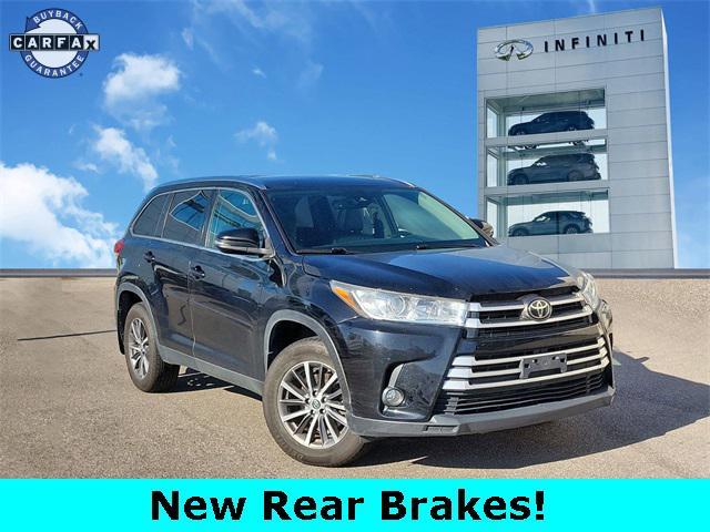 used 2019 Toyota Highlander car, priced at $22,500