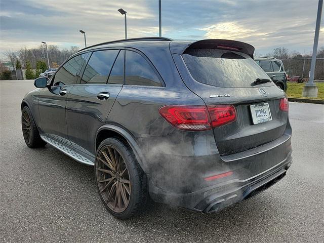 used 2021 Mercedes-Benz AMG GLC 63 car, priced at $59,999