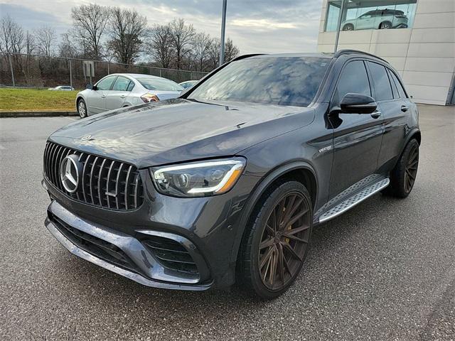 used 2021 Mercedes-Benz AMG GLC 63 car, priced at $59,999