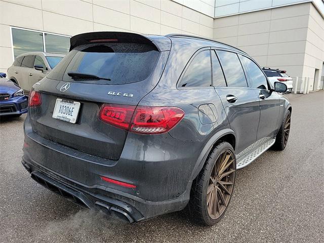 used 2021 Mercedes-Benz AMG GLC 63 car, priced at $59,999