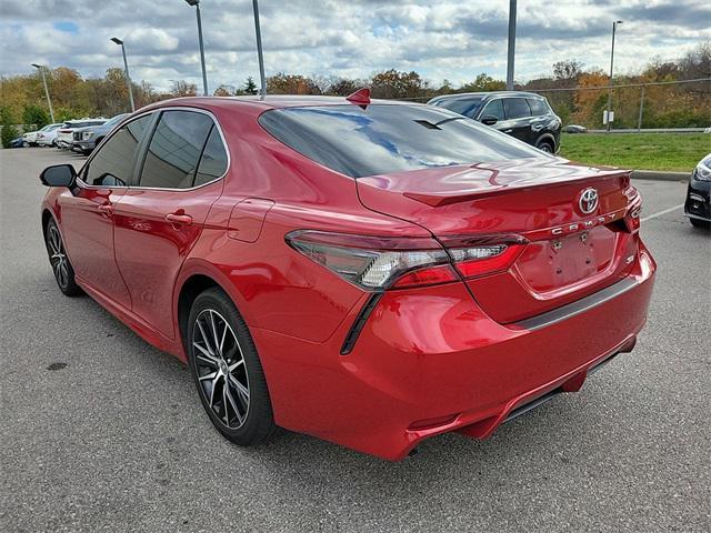 used 2021 Toyota Camry car, priced at $19,500