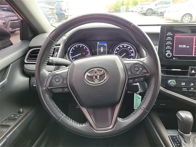 used 2021 Toyota Camry car, priced at $19,500