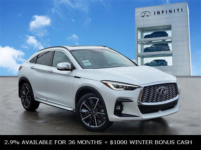 new 2025 INFINITI QX55 car, priced at $60,940