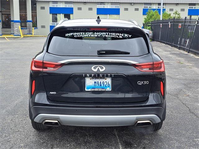 used 2024 INFINITI QX50 car, priced at $37,409