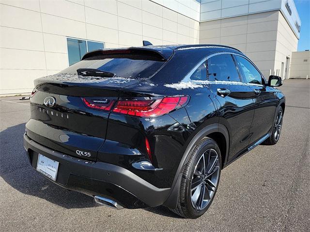 new 2025 INFINITI QX55 car, priced at $55,180