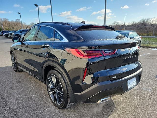 new 2025 INFINITI QX55 car, priced at $55,180