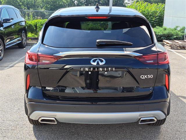 new 2025 INFINITI QX50 car, priced at $41,988