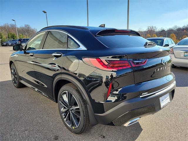 new 2025 INFINITI QX55 car, priced at $50,085