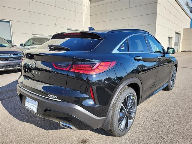 new 2025 INFINITI QX55 car, priced at $50,085