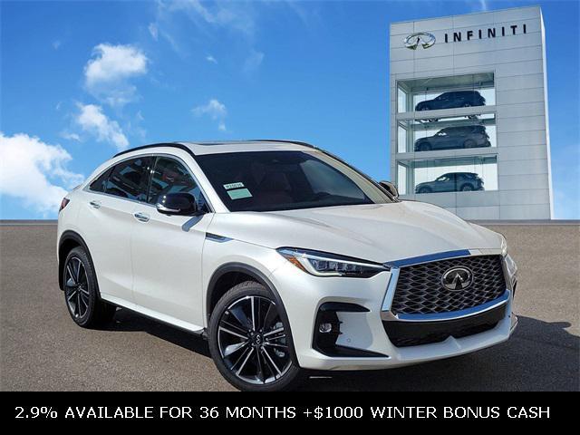 new 2025 INFINITI QX55 car, priced at $60,240