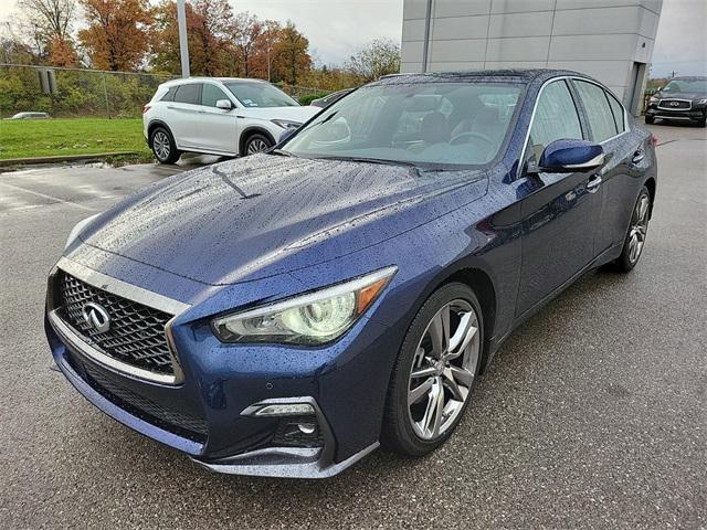 used 2021 INFINITI Q50 car, priced at $30,000