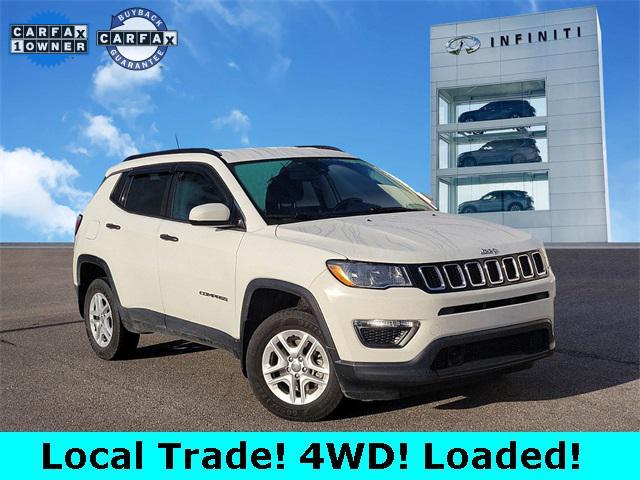 used 2020 Jeep Compass car, priced at $15,482