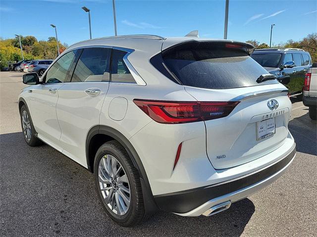 new 2025 INFINITI QX50 car, priced at $49,270