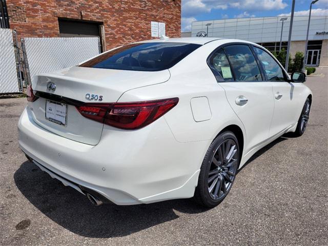 new 2024 INFINITI Q50 car, priced at $57,777